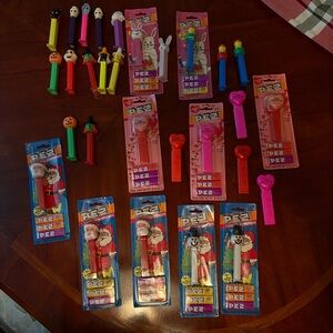 Vintage Holiday PEZ Candy Dispensers, Lot of 29